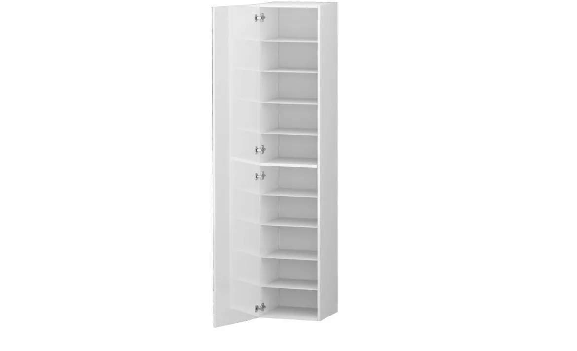 Armadio bianco 1 anta 45x190h cm - Bassiano