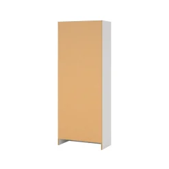 Armadio bianco 2 ante portascope 73x180h cm - Abadubidu