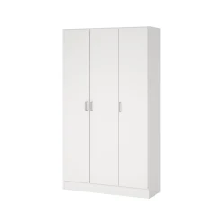 Armadio bianco 3 ante salvaspazio 109x180h cm - Ranuncolo