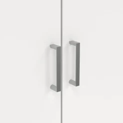 Armadio bianco 3 ante salvaspazio 109x180h cm - Ranuncolo