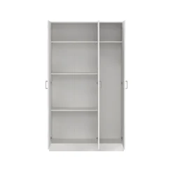 Armadio bianco 3 ante salvaspazio 109x180h cm - Ranuncolo