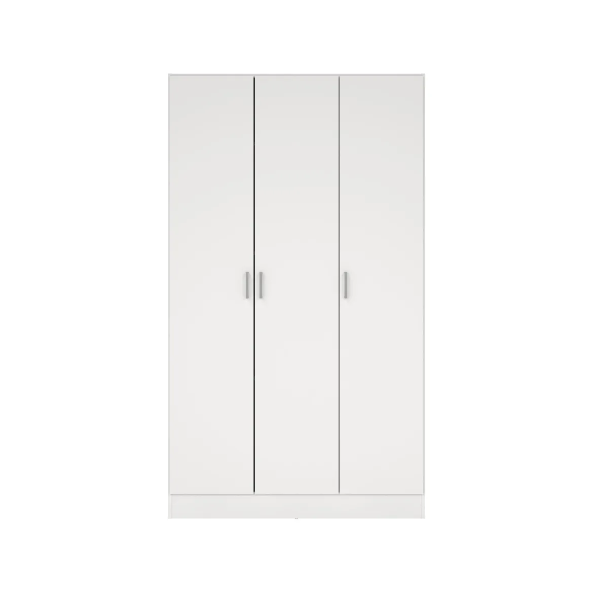 Armadio bianco 3 ante salvaspazio 109x180h cm - Ranuncolo