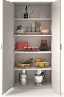 Armadio bianco 2 ante 90x195h cm - Aliosha