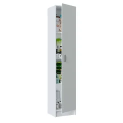 Armadio bianco bagno 37x180h cm - Alexander