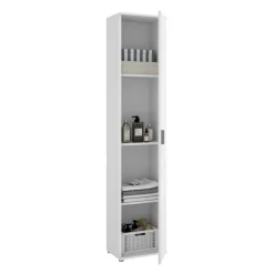 Armadio bianco bagno 39x190h cm - Arrow