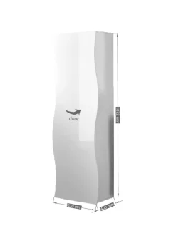 Armadio bianco colonna 63x187h cm - Azalea