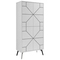 Armadio bianco colonna 62x136h cm - Bussola
