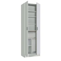 Armadio bianco lavanderia 59x180h cm - Altiplano