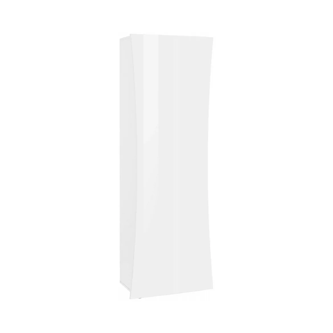 Armadio bianco lucido ante battenti 63x187h cm - Angi