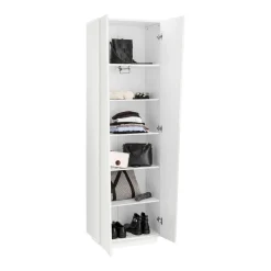 Armadio bianco lucido 2 ante 60x199h cm - Albatros