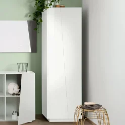 Armadio bianco lucido 2 ante 60x199h cm - Albatros