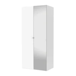 Armadio bianco lucido salvaspazio 98x218h cm - Avise
