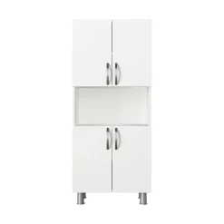 Armadio bianco multifunzione 59x140h cm - Tchoo