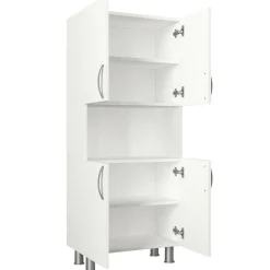 Armadio bianco multifunzione 59x140h cm - Tchoo