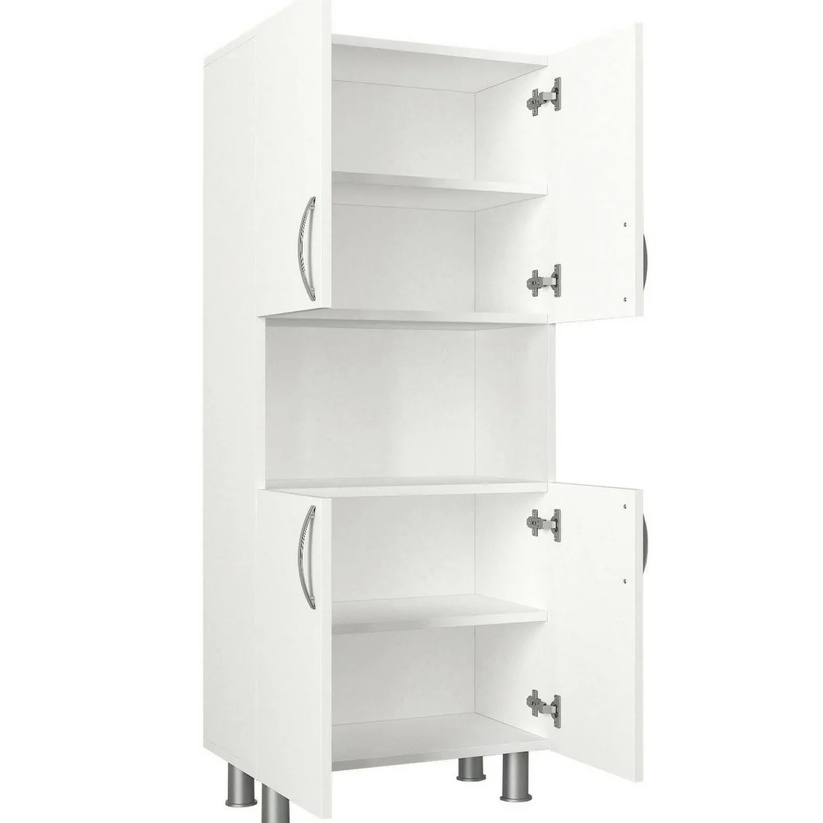 Armadio bianco multifunzione 59x140h cm - Tchoo