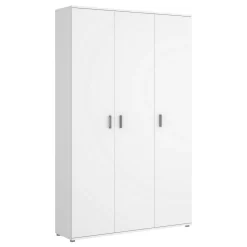 Armadio bianco multiuso 116x190h cm - Aniello