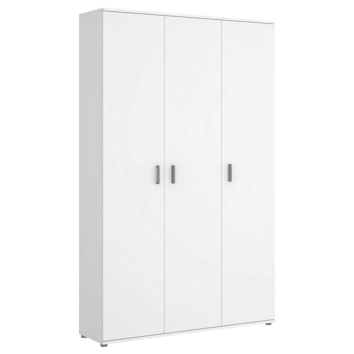 Armadio bianco multiuso 116x190h cm - Aniello