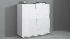 Armadio bianco multiuso 120x126h cm - Aulla