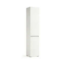 Armadio bianco portabiancheria 45x195h cm - Aro