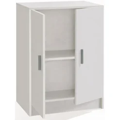 Armadio bianco salvaspazio 59x80h cm - Pan