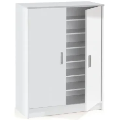 Armadio bianco salvaspazio 75x101h cm - Arful