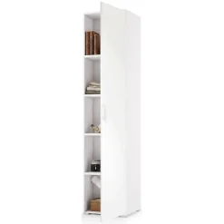 Armadio bianco stretto 45x195h cm - Aloise