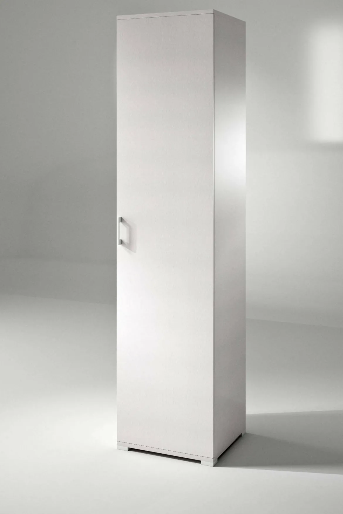 Armadio bianco stretto 45x195h cm - Aloise
