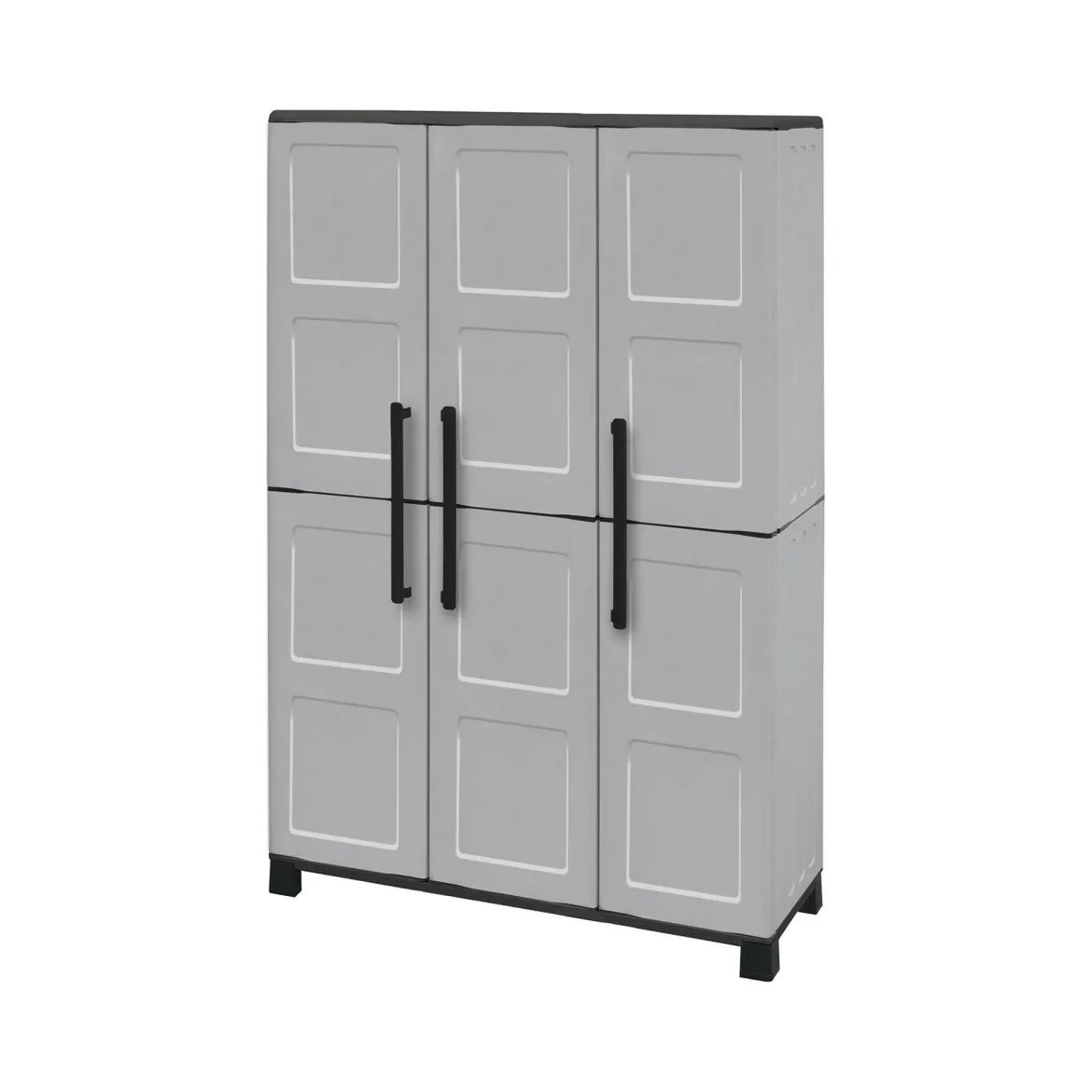 Armadio da esterno portascope grigio chiaro e nero 102x169h cm - Aruro
