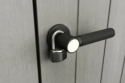Armadio da terrazzo grigio 140x170h cm - Digby