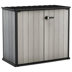 Armadio da terrazzo grigio 139x120h cm - Kindersley
