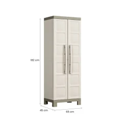 Armadio esterno alto sabbia 65x182h cm - Strathmore