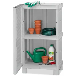 Armadio esterno grigio chiaro 50x92h cm - Arlinda