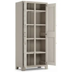 Armadio in plastica alto sabbia 80x182h cm - Grimsby