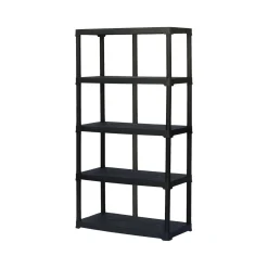 Armadio in plastica antracite 100x176h cm - Aurelian