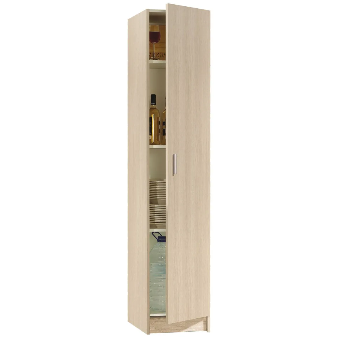 Armadio legno lavanderia 37x180h cm - Alexander