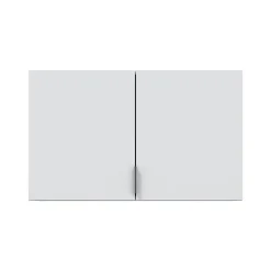Armadio Multiuso 2 Ante Bianco un Ripiano Apertura Battente 80x49h cm, 2 Ante - Carre