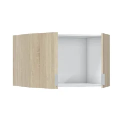 Armadio Multiuso 2 Ante Marrone Rovere un Ripiano un Vano 80x49h cm, 2 Ante - Carre