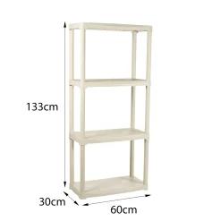 Armadio outdoor bianco 60x133h cm - Gelsomina