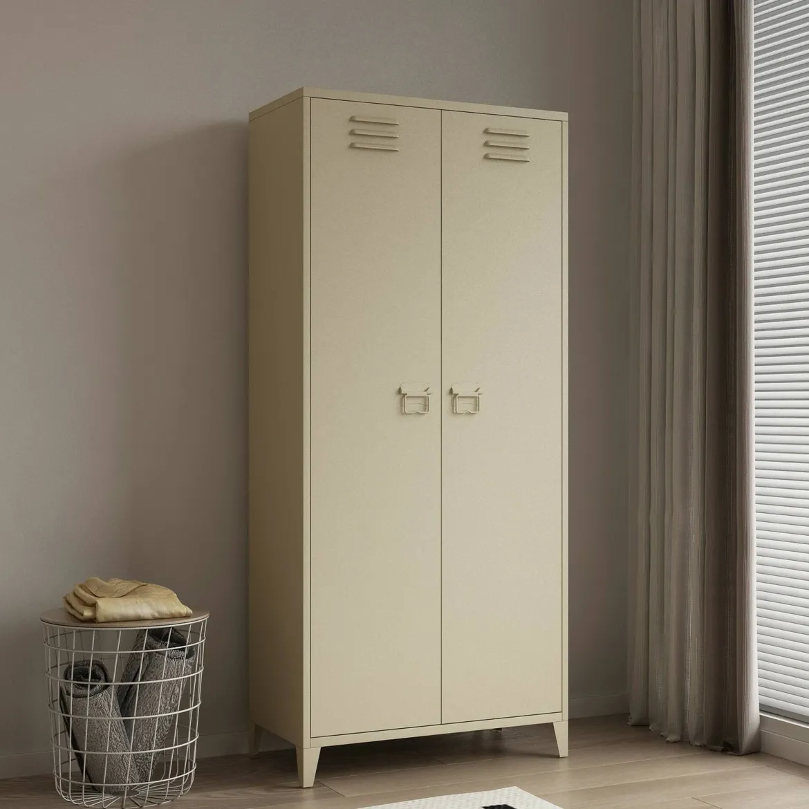 Armadio panna ante battenti 80x180h cm - Pezzaze
