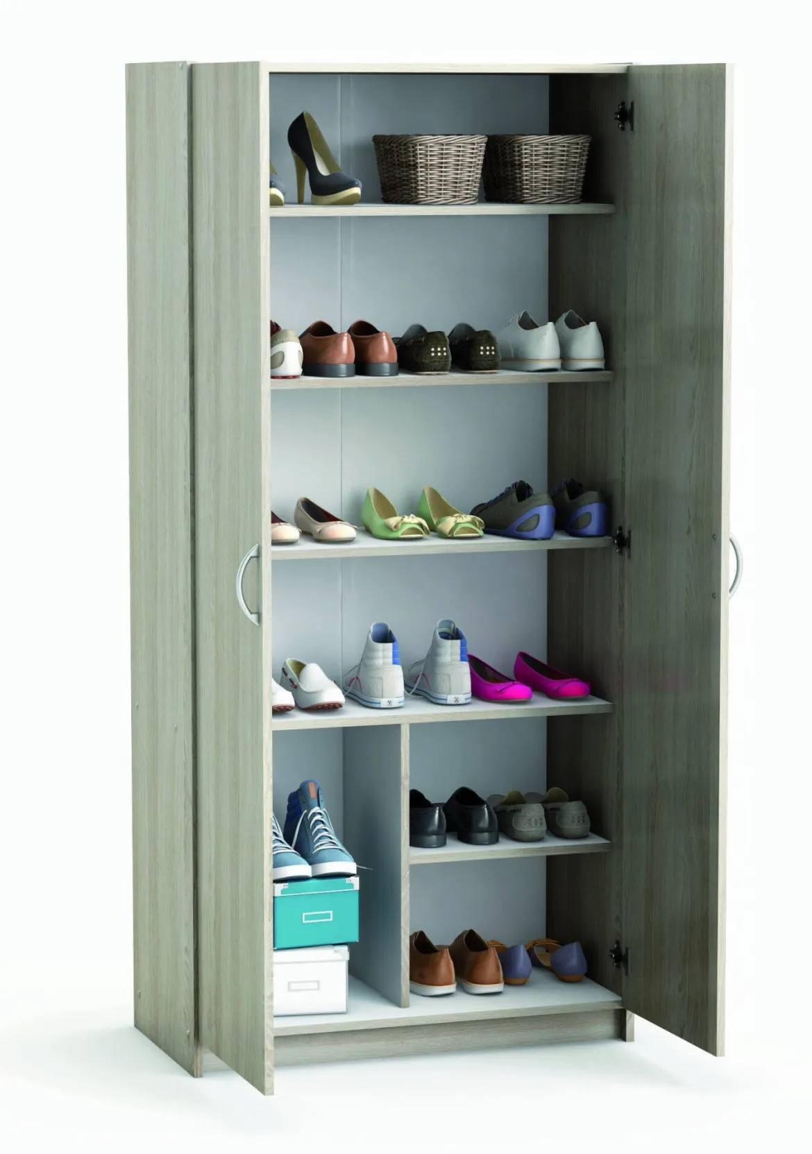 Armadio rovere salvaspazio 79x169h cm - Zadok