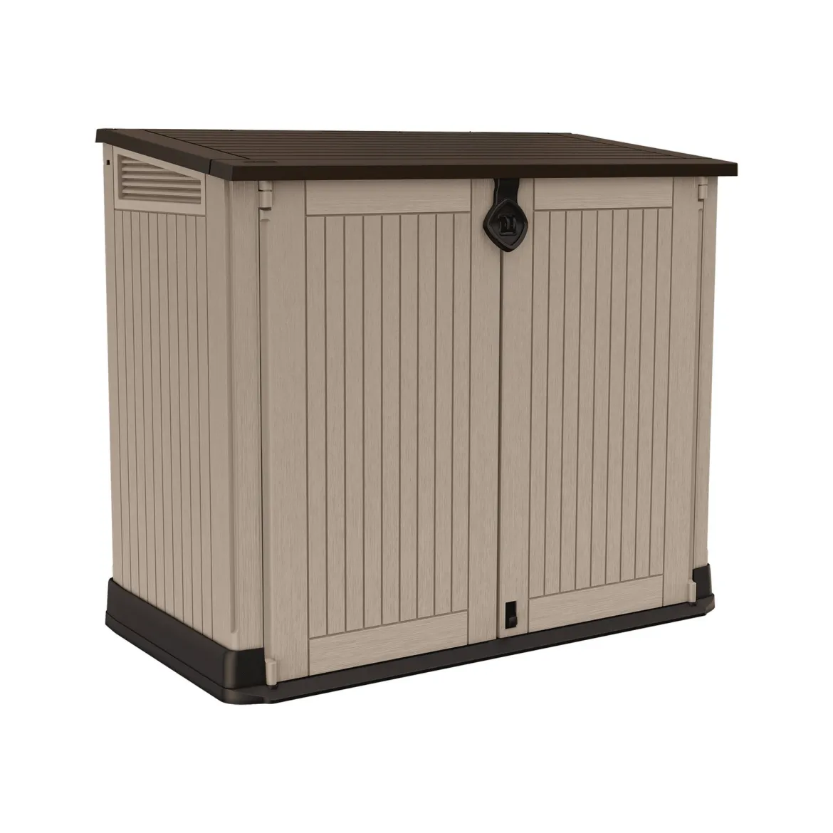 Armadio terrazzo 2 ante beige 132x113h cm - Gander