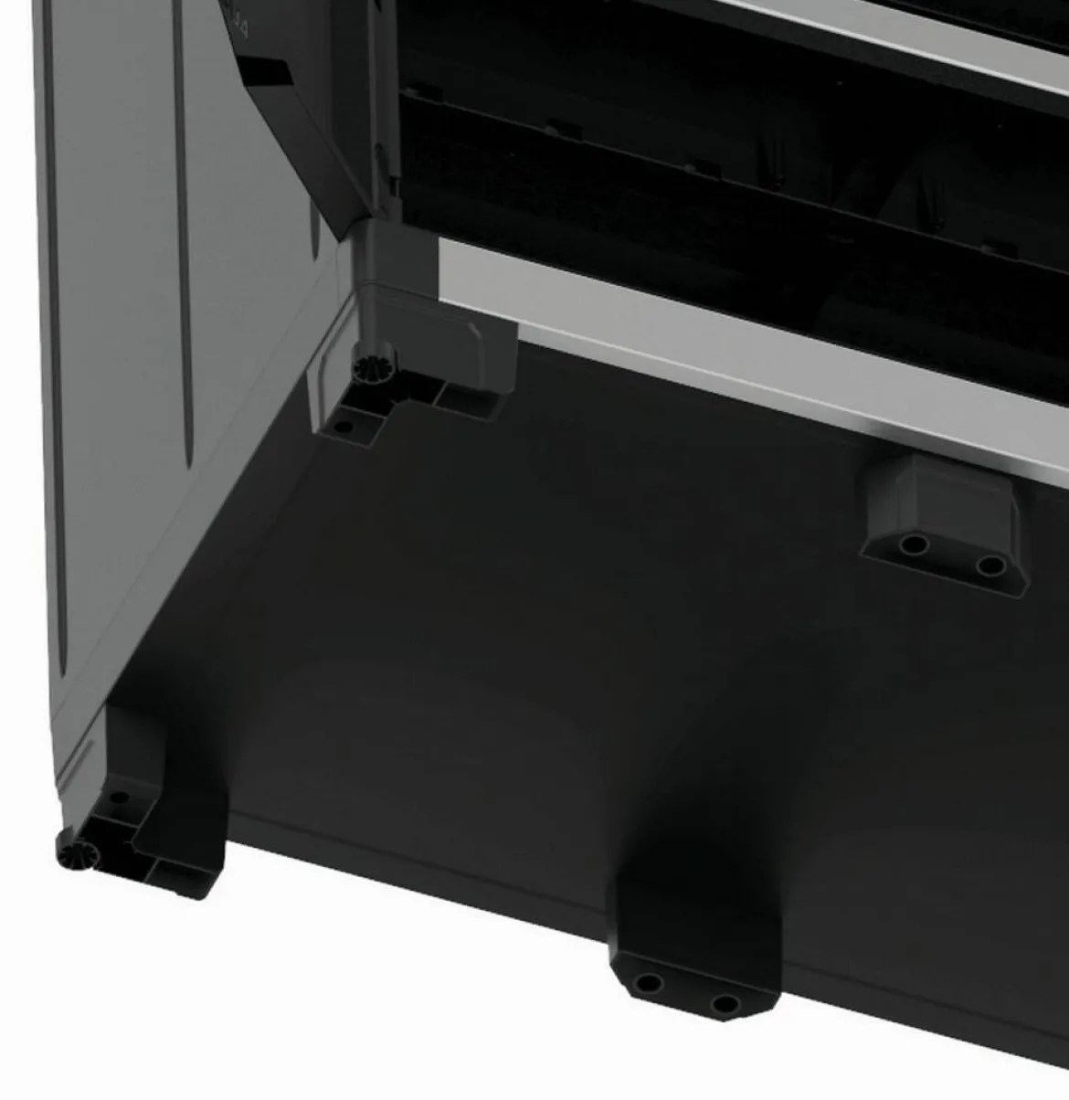 Armadio terrazzo 2 ante nero 89x188h cm - Brandon