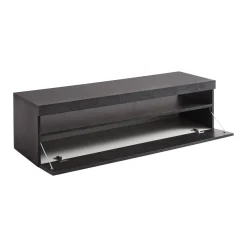 Base TV ardesia 130x45x36h cm in legno - Gianna