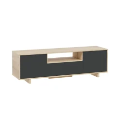 Base TV rovere 150x41x46h cm 3 ante - Andalusia