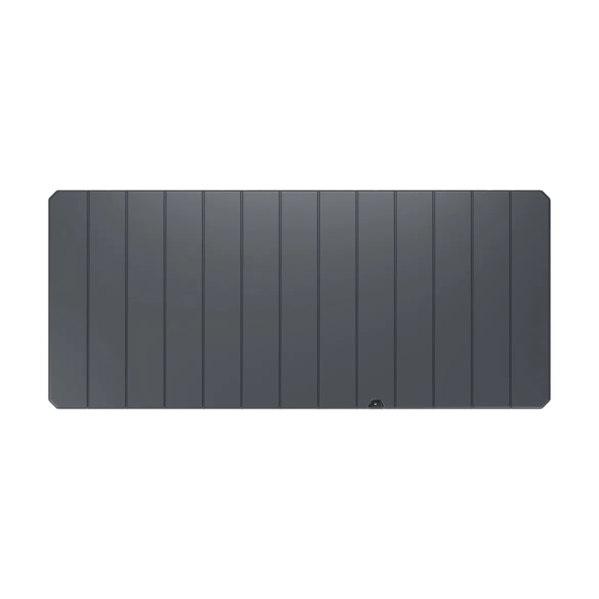 Baule Nero Antracite Resistente ai Raggi uv Impermeabile Capacità 350 l Chiusura Lucchetto 118.5x52x56.8h cm, Materiale Piano in Plastica - Nurri