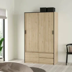 Cabina armadio 3 ante rovere 121x200h cm - Bedollo