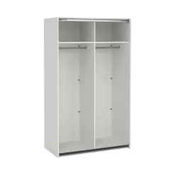 Cabina armadio classica bianca 118x200h cm - Ethelfleda
