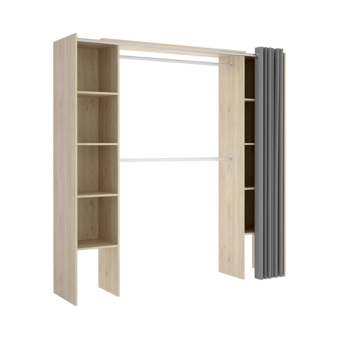 Cabina armadio classica rovere 180x205h cm - Caloy