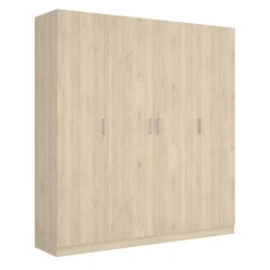 Cabina armadio con ripiani regolabili rovere 214x205h cm - Pali