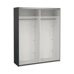 Cabina armadio salvaspazio grigia 178x220h cm - Hagupit